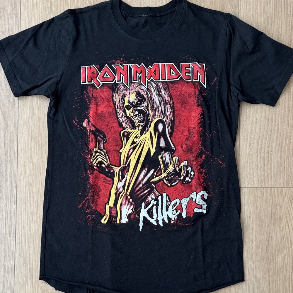 Iron Maiden Black Graphic Tee
